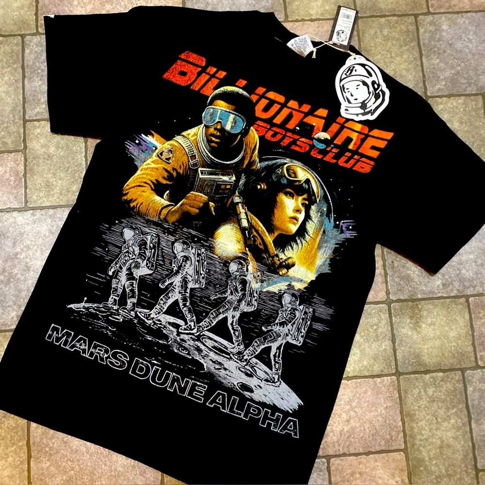 Billionaire Boys Club Black Mars Dune Graphic Tee